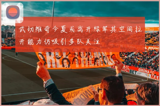 武切维奇今夏或离开绿军其空间拉开能力仍吸引多队关注
